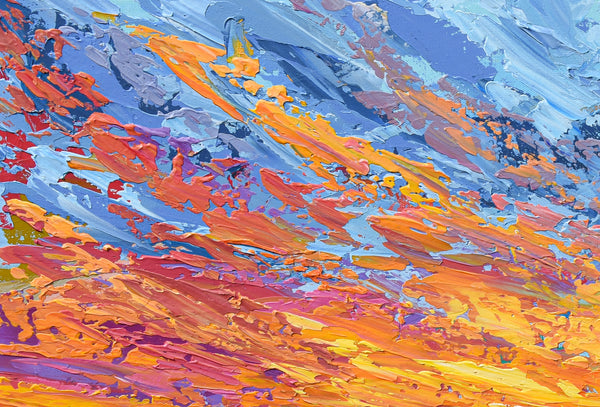 Glowing Sunset, 24"x36"
