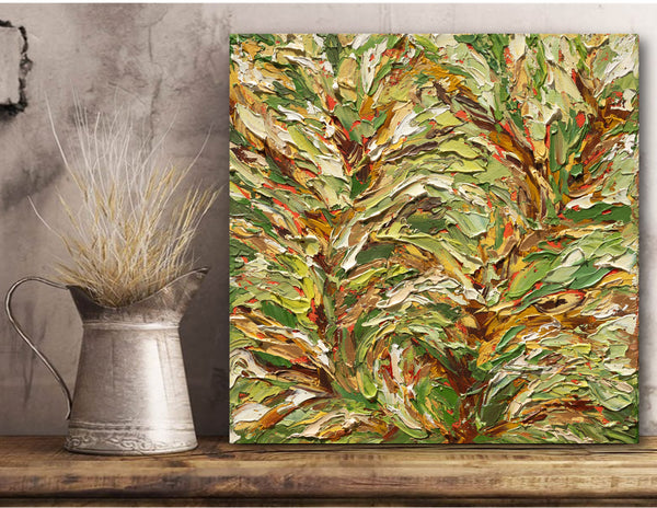 Ever Together, Acrylic on Canvas, 16"x16"