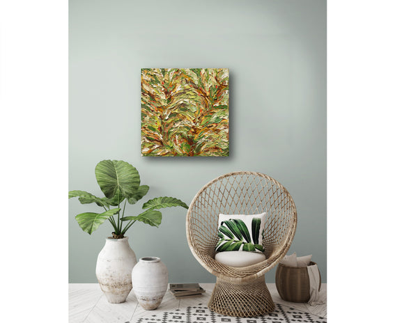 Ever Together, Acrylic on Canvas, 16"x16"