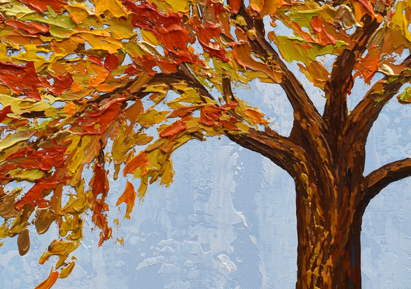 Autumn Tree, 36"x24"