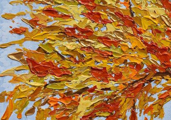 Autumn Tree, 36"x24"