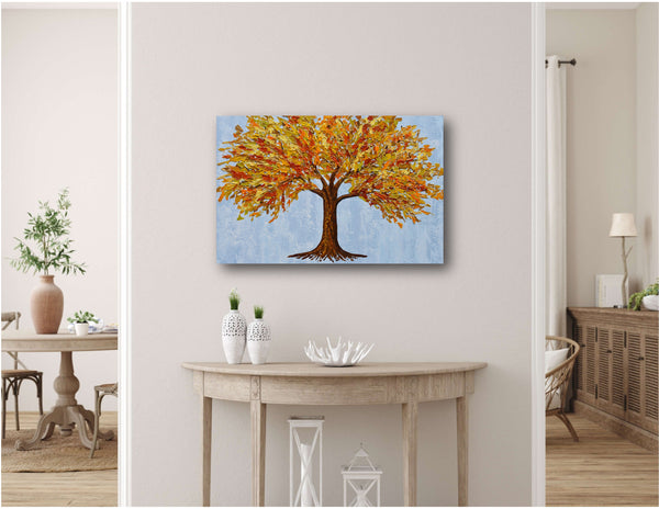 Autumn Tree, 36"x24"