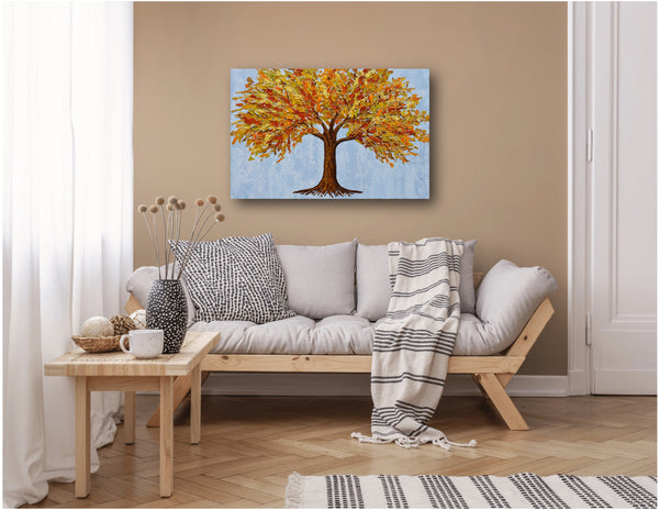 Autumn Tree, 36"x24"