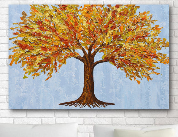Autumn Tree, 36"x24"