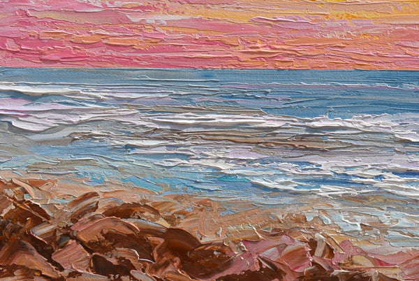 Pink Sunrise, 24"x48"