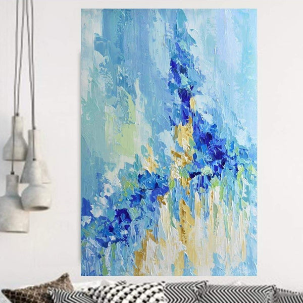 Blue Eternity, Original Painting on Canvas, Acrylic, 24"x36"