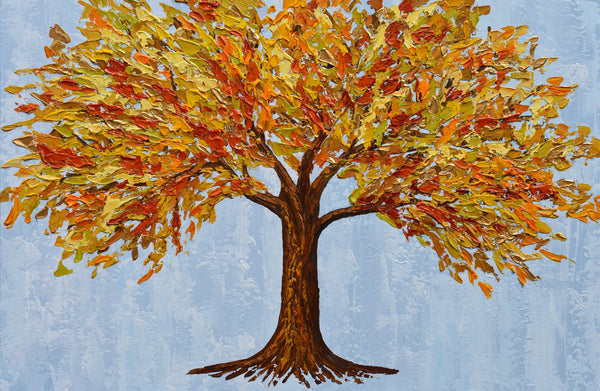 Autumn Tree, 36"x24"