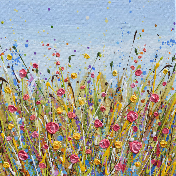 Joyful Meadow, 12"x12"