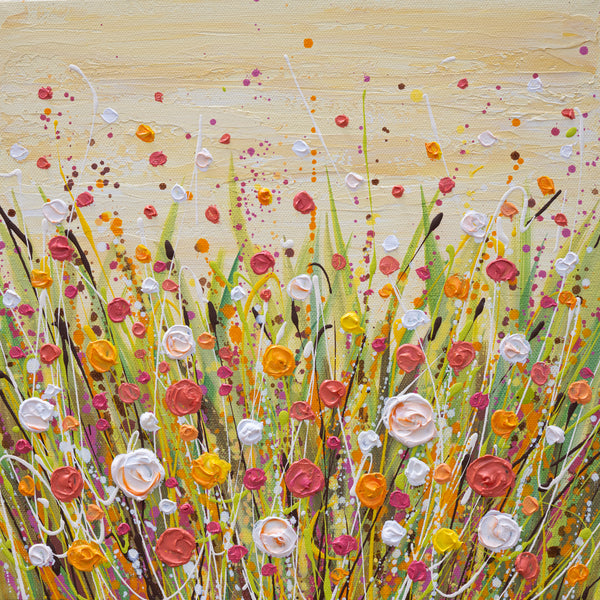 Late Summer, Acrylic on Canvas, 12"x12"