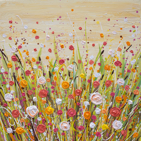 Late Summer, Acrylic on Canvas, 12"x12"