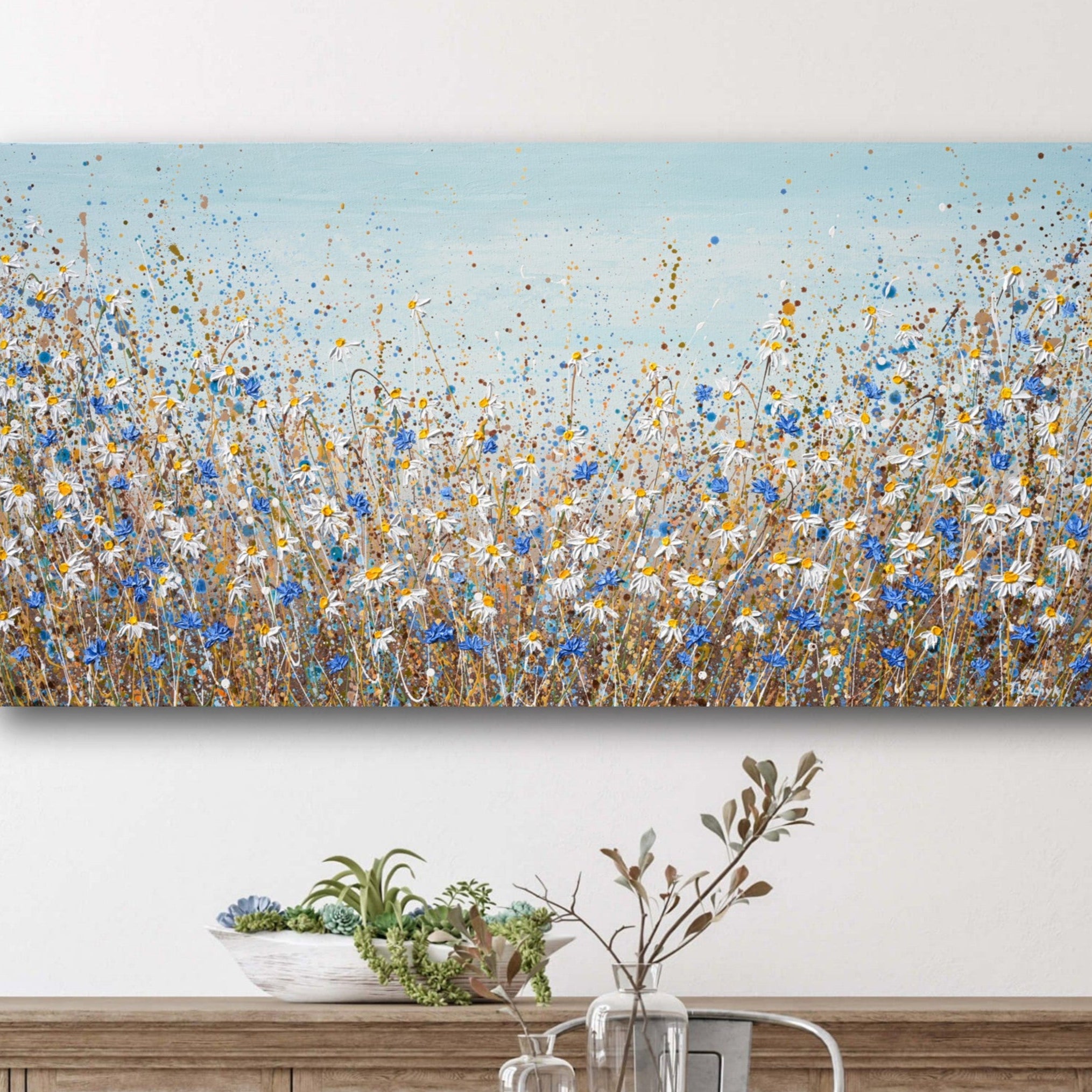 Impasto Floral Paintings – Olga Tkachyk Art