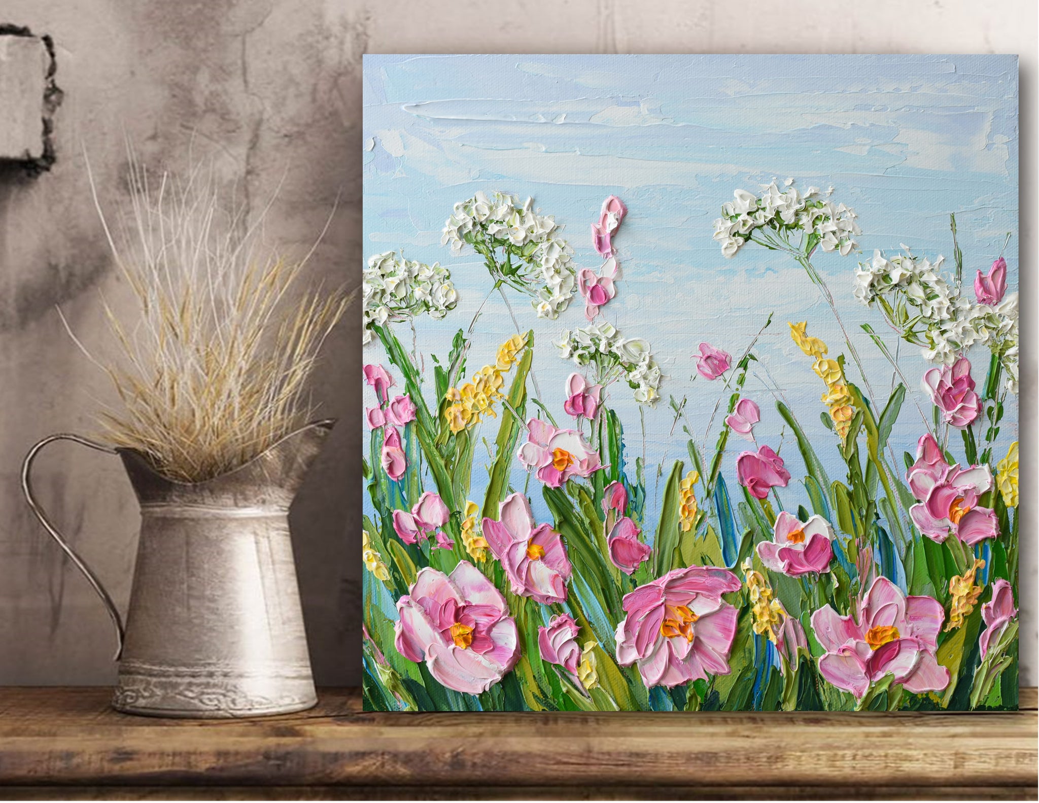 Pink Wildflower, 12