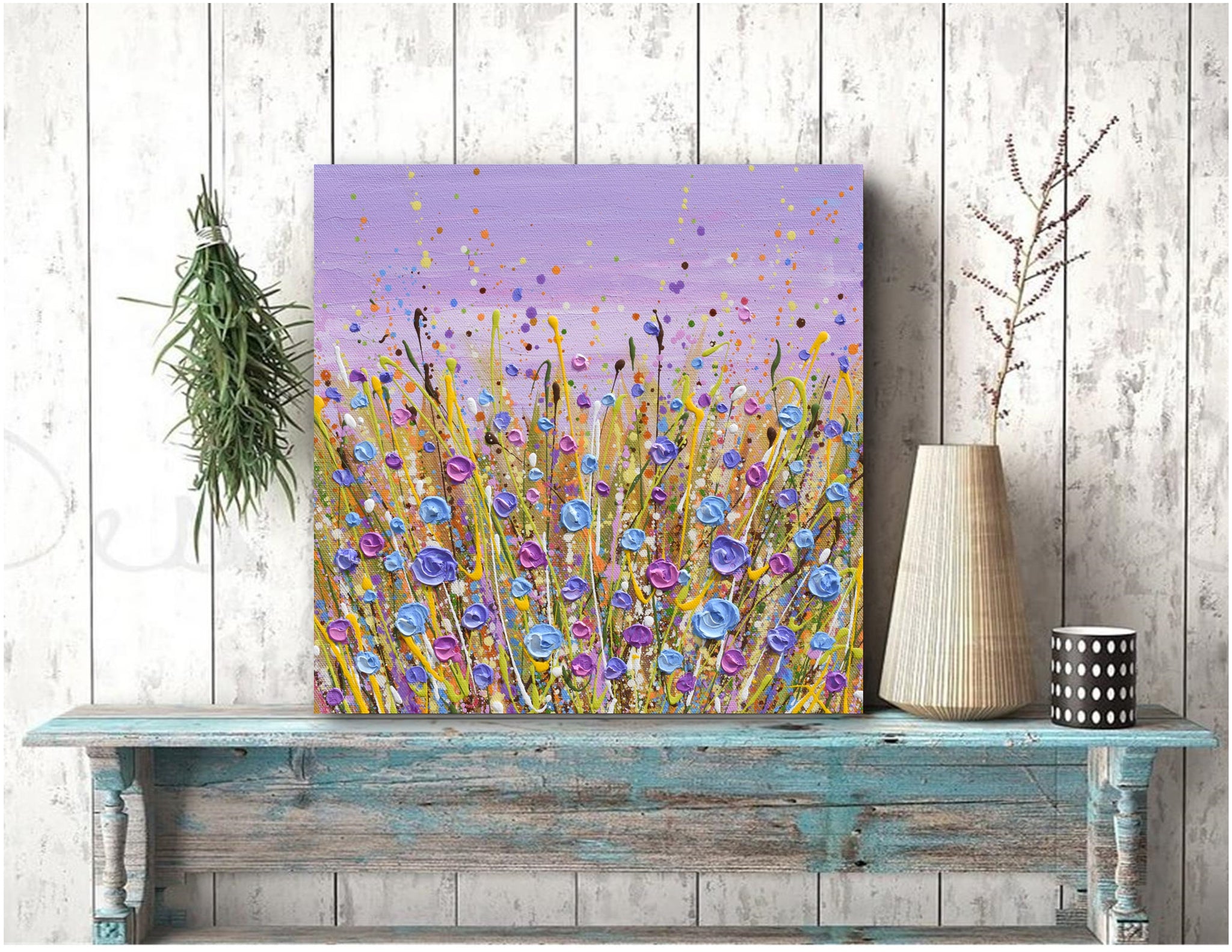 Purple Sky Over Meadow, 12