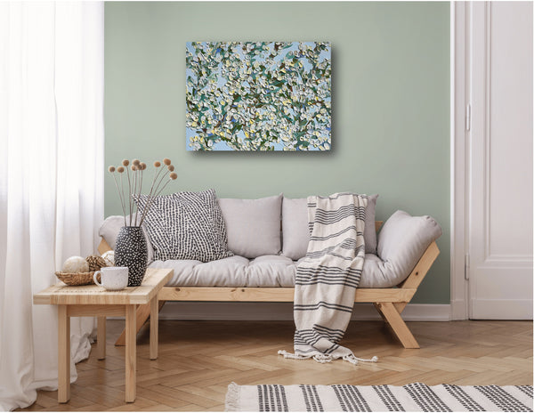 Waiting for Spring, Acrylic on Canvas, 18"x24"