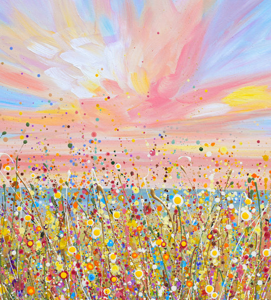 Wildflowers at Sunset